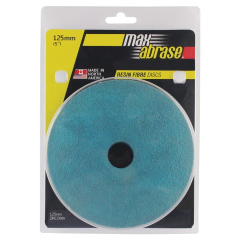 MAXABRASE CD 3 PK 125MM X C366080 GRIT ZIRCONIA FIBRE DISC